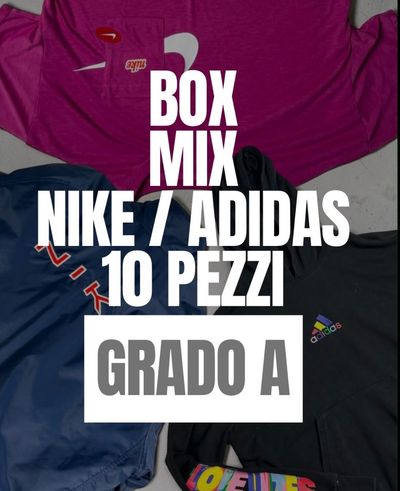 BOX 10 PEZZI FIRMATI GRADO A NIKE/ADIDAS